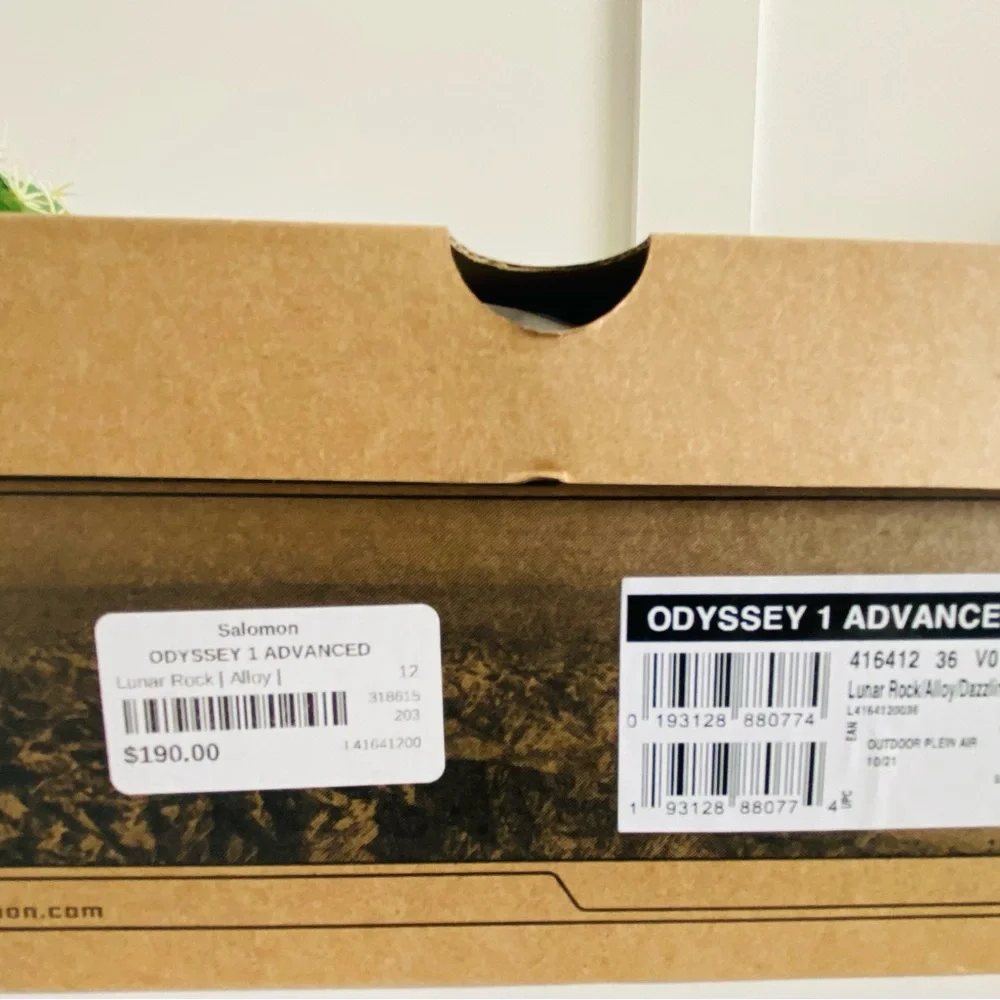 Salomon Men's Odyssey 1 Advanced Lace Up Hiking Sneakers - Picture 5 of 5